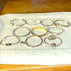 Silver bracelets